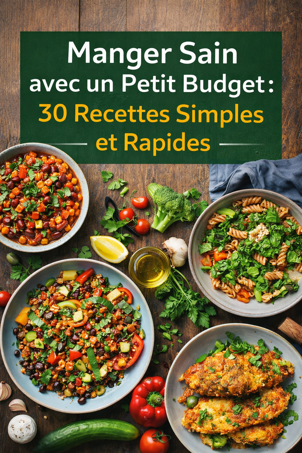 Manger Sain avec un Petit Budget 30 Recettes Simples et Rapides